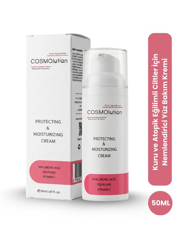 Kuru ve Atopik Ciltler İçin Nemlendirici Yüz Kremi 50 mL