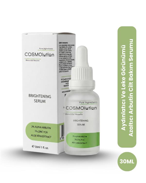 Aydınlatıcı Ve Leke Görünümü Azaltıcı Arbutin Cilt Bakım Serumu 30 mL