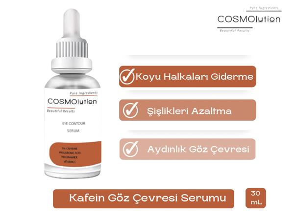 Torbalanma Karşıtı, Aydınlatıcı Kafein Göz Altı Serumu 30 mL